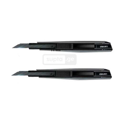 Deli Stationery Cutter with Metal Body 9mm